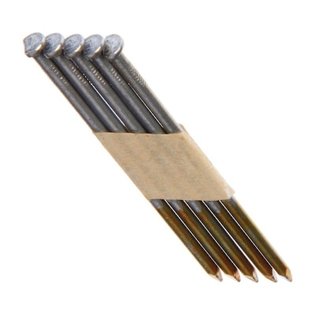 Grip-Rite Collated Framing Nail, Steel, Vinyl Coated Finish, 30 Degrees GRSP10DZ